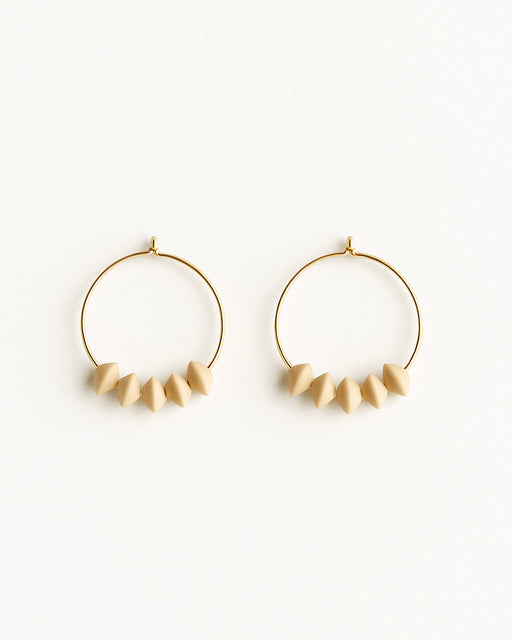 Celia Beaded Hoops