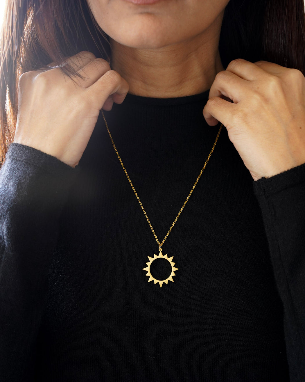 Sawyer Sunburst Necklace