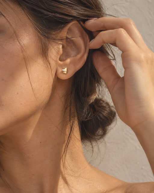 Karina Heart Studs