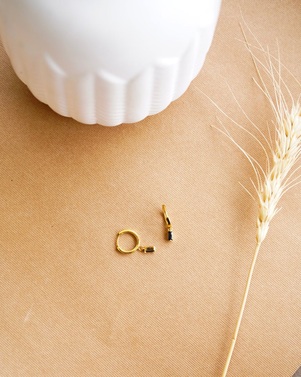 Scarlett 16K gold-plated drop earrings for everyday 
