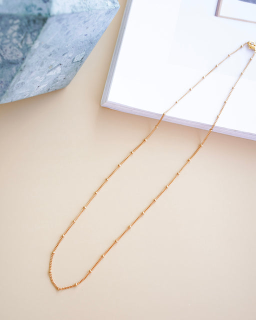 Audrey Dainty Beaded Necklace
